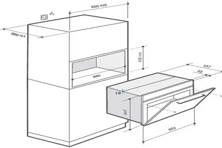 Micro-ondes combiné De Dietrich DKC7340W