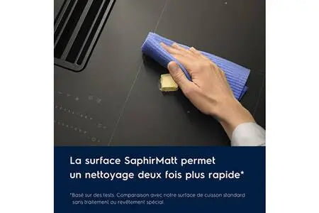 Plaque de cuisson avec hotte intégrée Electrolux KCC84450CZ