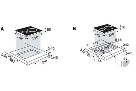 Plaque induction Brandt BPI1621U 2 Feux