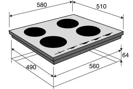 Plaque induction Brandt BPI6315B