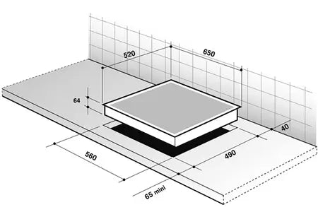Plaque induction De Dietrich DPI7572W