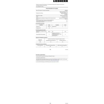 Armoire réfrigérée							LIEBHERR				MRFVC5511