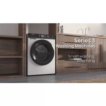 Lave linge hublot 							HISENSE				WF3S8043BW3