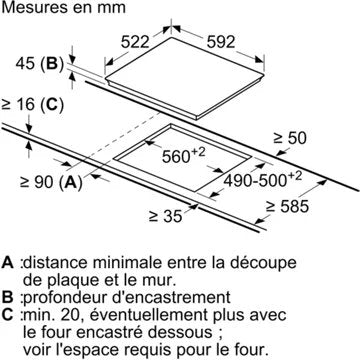 Table vitrocéramique							BOSCH				PKK61SBB8F Serenity Serie 4