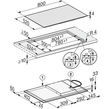 Table induction							MIELE				KM 7373 FL