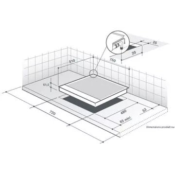 Table gaz							DE DIETRICH				DPG7750B
