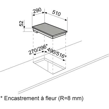 Domino induction							AIRLUX				ATI322BK Slim