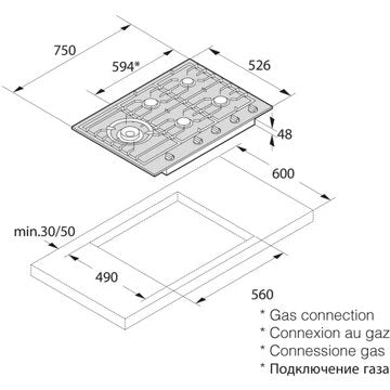 Table gaz							ASKO				HG1776SB