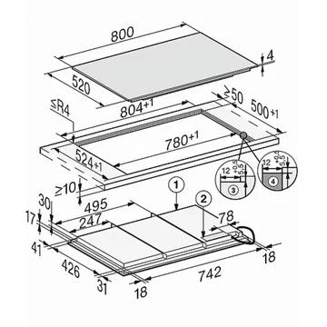 Table induction							MIELE				KM 7678 FL (Triphase)