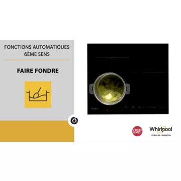 Table induction							WHIRLPOOL				WFS7560NE Reconditionné