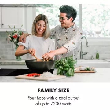 Table vitrocéramique							KLARSTEIN				Virtuosa EcoAdapt 7200W - Noir