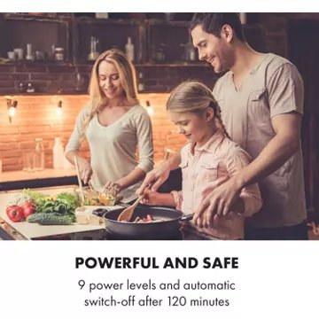 Table vitrocéramique							KLARSTEIN				Virtuosa EcoAdapt 7200W - Noir