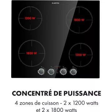 Table induction							KLARSTEIN				Kochheld - 6000W - Noir