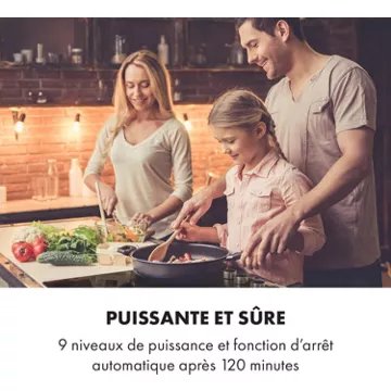 Table induction							KLARSTEIN				Kochheld - 6000W - Noir