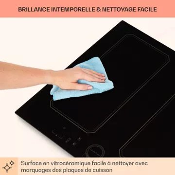 Table vitrocéramique							KLARSTEIN				Victoria 4 Flex 7400W - Noir