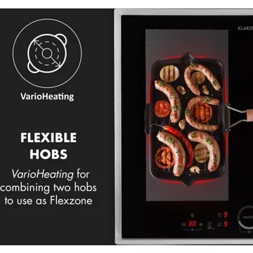 Table vitrocéramique							KLARSTEIN				Delicatessa 60 Prime - Noir