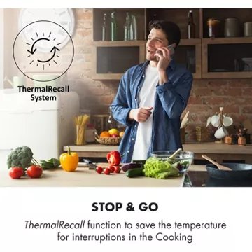 Table vitrocéramique							KLARSTEIN				Delicatessa 60 Prime - Noir