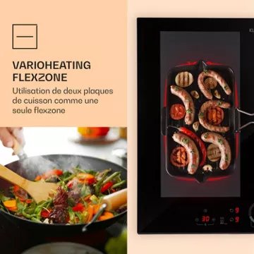 Table vitrocéramique							KLARSTEIN				Delicatessa 60 7000W - Noir