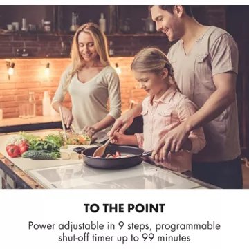 Table vitrocéramique							KLARSTEIN				Delicatessa 60 Prime - Blanc