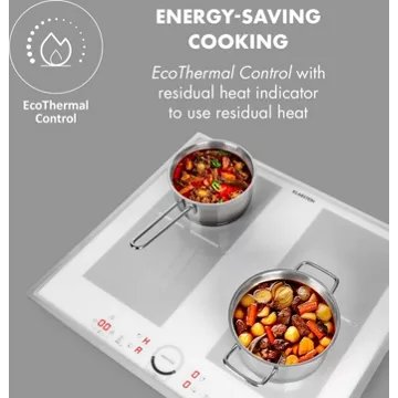 Table vitrocéramique							KLARSTEIN				Delicatessa 60 Prime - Blanc