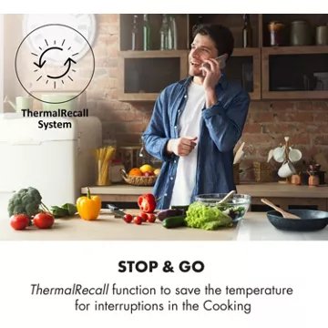 Table vitrocéramique							KLARSTEIN				Delicatessa 60 Prime - Blanc