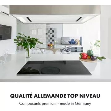 Table vitrocéramique							KLARSTEIN				Delicatessa 90 Hybrid - Noir