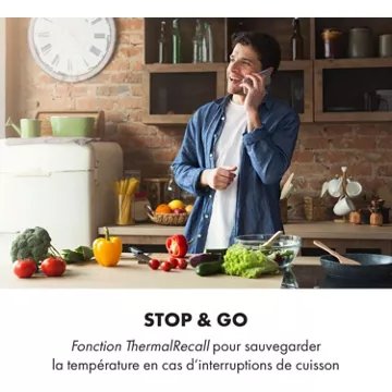 Table vitrocéramique							KLARSTEIN				Delicatessa 90 Hybrid - Noir