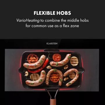 Table vitrocéramique							KLARSTEIN				Delicatessa 90 Slim - 7000W