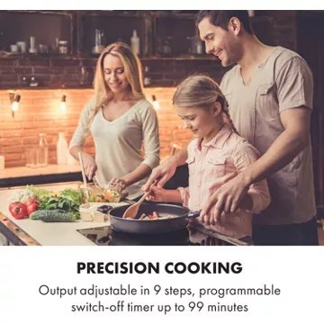 Table vitrocéramique							KLARSTEIN				Delicatessa 90 Slim - 7000W