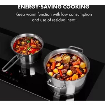 Table vitrocéramique							KLARSTEIN				Delicatessa 90 Slim - 7000W