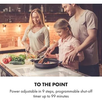 Table vitrocéramique							KLARSTEIN				Delicatessa 60 7000W - Blanc