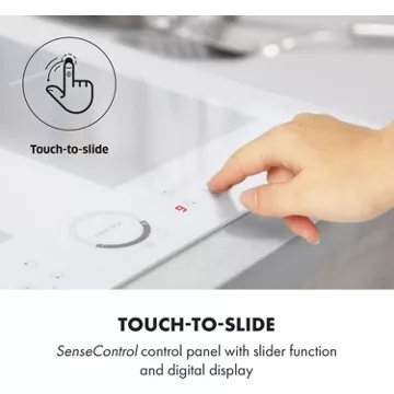 Table vitrocéramique							KLARSTEIN				Delicatessa 60 7000W - Blanc