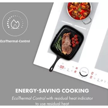 Table vitrocéramique							KLARSTEIN				Delicatessa 60 7000W - Blanc