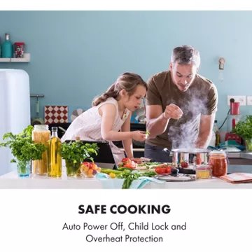 Table vitrocéramique							KLARSTEIN				Delicatessa 60 7000W - Blanc