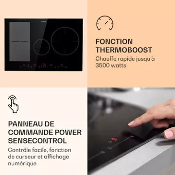 Table vitrocéramique							KLARSTEIN				Delicatessa 77 Hybrid - 7000W