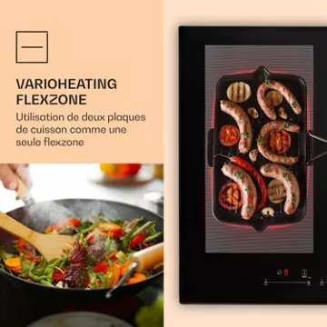 Table vitrocéramique							KLARSTEIN				Delicatessa 77 Hybrid - 7000W