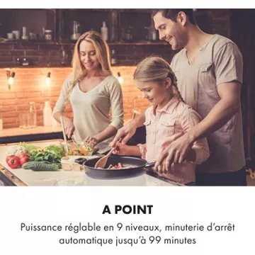 Table vitrocéramique							KLARSTEIN				Delicatessa 77 Hybrid - Blanc