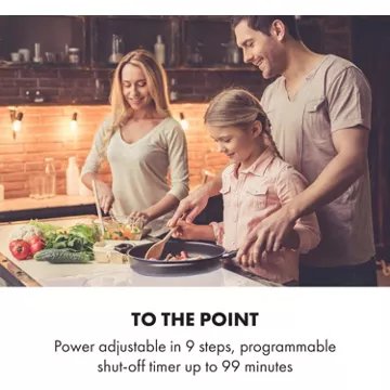 Table vitrocéramique							KLARSTEIN				Delicatessa 90 Hybrid - Blanc