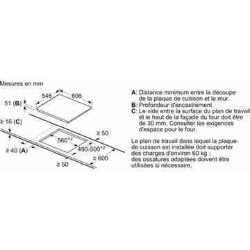 Table induction							NEFF				T66TT60N0  N70 Reconditionné