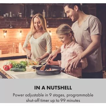 Table vitrocéramique							KLARSTEIN				Delicatessa 90 Flex - Blanc