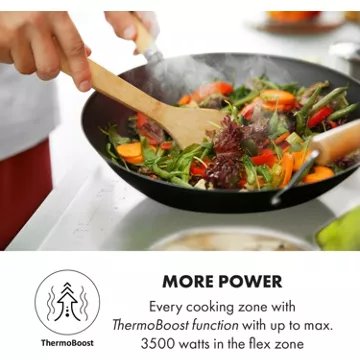 Table vitrocéramique							KLARSTEIN				Delicatessa 90 Flex - Blanc