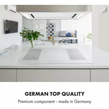 Table vitrocéramique							KLARSTEIN				Delicatessa 90 Flex - Blanc