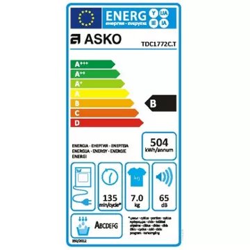 Sèche linge professionnel							ASKO				TDC1772C.T PRO