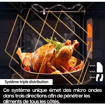 Micro ondes combiné							SAMSUNG 				MC32DG7646CKE1 noir