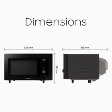 Micro ondes combiné							SAMSUNG 				MC32DG7646CKE1 noir