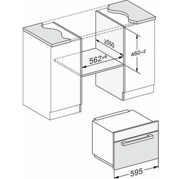 Micro ondes grill encastrable 							MIELE				M 7244 TC IN
