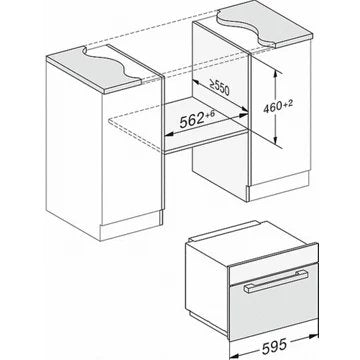 Micro ondes encastrable 							MIELE				M 7240 TC