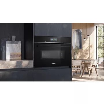 Micro ondes combiné encastrable 							SIEMENS				CM776G1B1  Série iQ700 VarioSpeed