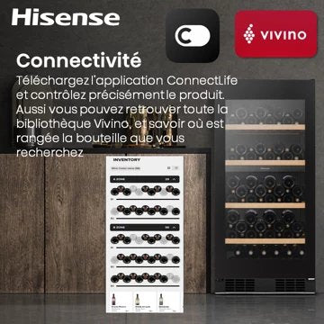 Cave à vin vieillissement							HISENSE				RW3N230GELF
