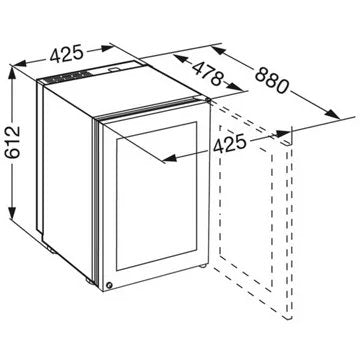 Cave à cigares							LIEBHERR				ZKES453